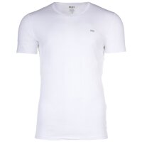 DIESEL Herren T-Shirt , 3er Pack - UMTEE-MICHAELTRHEEPACK, Kurzarm, V-Neck, einfarbig Weiß 2XL