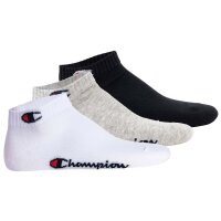 Champion unisex socks, 3-pack - quarter socks, basic, logo
