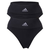 adidas womens briefs, 2-pack - Hi Leg Briefs, Smart Micro 720 Seamless, Logo, uni