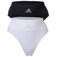 adidas womens briefs, 2-pack - Hi Leg Briefs, Smart Micro 720 Seamless, Logo, uni