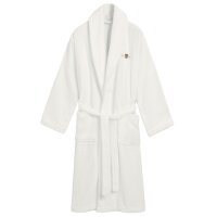 GANT Unisex Bathrobe - ARCHIVE SHIELD TERRY ROBE, shawl...