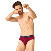 Sloggi mens briefs 2-pack - Start midi C2P box, cotton Black/Red M (Medium)