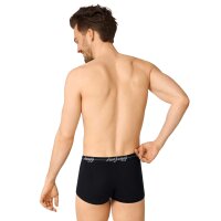 Sloggi Herren Hipster Multipack - Start Hipster C2P box, Boxershort, Baumwolle Schwarz M 4er Pack (2x2P)