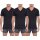 2(X)IST T-Shirt 3 Pack, Mens Essential V-Neck Vests, Short Sleeve