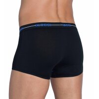 Sloggi mens hipster 2-pack - Start Hipster C2P box, boxer shorts, cotton Black/Blue L (Large)