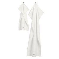 GANT Handtuch/Duschtuch-Set, 4-teilig - PREMIUM TOWEL, Frottee, 50x70 und 70x140 Weiß Set