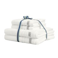 GANT towel/shower towel set, 4-piece - PREMIUM TOWEL, terry cloth, 50x70 and 70x140 White Set
