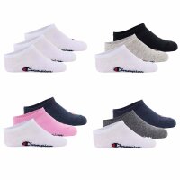 Champion childrens socks, 3-pack - sneaker socks, logo, solid colour
