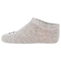 Champion childrens socks, 3-pack - sneaker socks, logo, solid colour Black/Grey/White 27-30