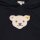Steiff childrens sweatshirt - teddy application, squeaker, cotton stretch, uni Dark blue 92