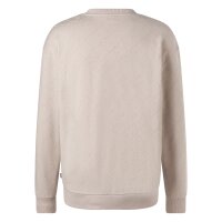 JOOP! JEANS Herren Sweatshirt - Cayetano, Sweater, Rundhals, Logo Allover, Cotton Natur (Open White) L