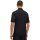 HUGO Mens Polo Shirt - Dangula, Pique, 1/2 Sleeve, Button Front, Slim Fit, Cotton Black M (Medium)