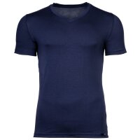 HOM Mens T-shirt V Neck - Lyocell soft Tee Shirt, short sleeve, plain, V neck