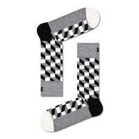 Happy Socks 4 pack unisex socks, gift box, mixed colours Classic Black & White 2 36-40 (UK 4-7)