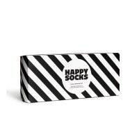 Happy Socks 4er Pack Unisex Socken - Geschenkbox, Classics, gemischte Farben Classic Black & White 2 36-40