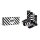 Happy Socks 4er Pack Unisex Socken - Geschenkbox, Classics, gemischte Farben Classic Black & White 2 36-40