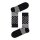 Happy Socks 4er Pack Unisex Socken - Geschenkbox, Classics, gemischte Farben Classic Black & White 2 36-40
