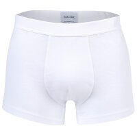 HOM Mens Comfort Boxer Brief - Supreme Cotton, Briefs, Underwear, plain White S (Small)