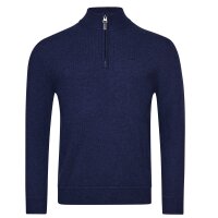 Superdry Herren Strickpullover - Henley, ESSENTIAL EMB KNIT HENLEY, Pullover, Logo, Reißverschluss