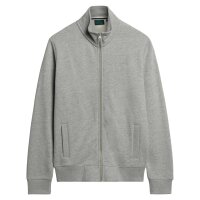 Superdry Mens Sweat Jacket - ESSENTIAL LOGO ZIP TRACK TOP, stand-up collar, logo