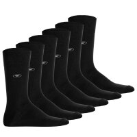TOM TAILOR Herren Socken, 6er Pack - Basic, Baumwollmischung, einfarbig