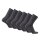 TOM TAILOR mens socks, 6-pack - basic, cotton blend, solid colour