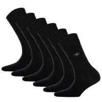 TOM TAILOR 6-pack ladies socks - basic, cotton blend, plain colour