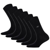 TOM TAILOR Damen Socken  6er Pack- Basic, Baumwollmischung, einfarbig