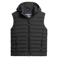 Superdry Mens Quilted Vest - HOODED FUJI SPORT PADDED...