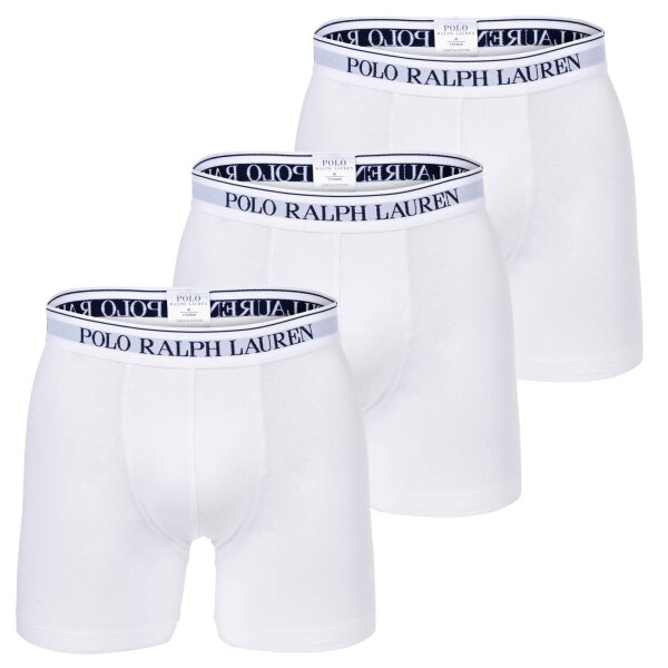 POLO RALPH LAUREN Herren Boxer Shorts, 3er Pack - BOXER BRIEF - 3 PACK, Cotton Stretch, Logobund