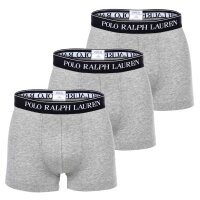 POLO RALPH LAUREN Herren Boxer Shorts, 3er Pack - CLASSIC-3 PACK- TRUNK, Cotton Stretch, Logobund
