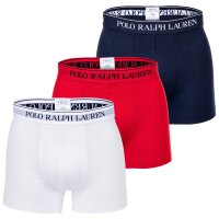 POLO RALPH LAUREN Herren Boxer Shorts, 3er Pack - CLASSIC-3 PACK- TRUNK, Cotton Stretch, Logobund