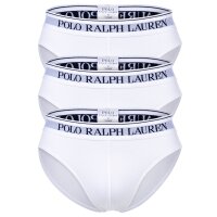 POLO RALPH LAUREN Herren Slips, 3er Pack - LOW RISE BRF-3-PACK-BRIEF, Cotton Stretch, Logobund