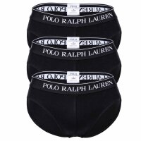 POLO RALPH LAUREN Herren Slips, 3er Pack - LOW RISE BRF-3-PACK-BRIEF, Cotton Stretch, Logobund
