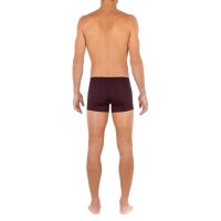 HOM Herren Boxershorts Multipack - Comfort Boxer Brief HO1, Tencel soft, Unterwäsche, einfarbig Dunkelrot S  3er Pack (3x1P)