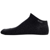 BOSS Herren Sneaker-Socken, 4er Pack - AS Uni CC, knöchellang, Baumwoll-Mix Anthrazit 39-42