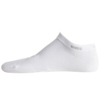 BOSS Herren Sneaker-Socken, 4er Pack - AS Uni CC, knöchellang, Baumwoll-Mix Weiß 43-46
