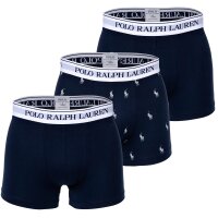 POLO RALPH LAUREN Herren Boxer Shorts, 3er Pack - CLSSIC TRUNK-3 PACK, Cotton Stretch, Logobund