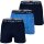 POLO RALPH LAUREN Herren Web-Boxershorts, 3er Pack - ELASTIC BXER-3 PACK BOXER, Gummibund, Stretch Cotton