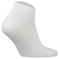 Levis unisex sneaker socks, 6-pack - low cut Batwing logo, ECOM White 35-38 (2.5-5 UK)