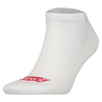Levis Unisex Sneakersocken, 6er Pack - Low Cut Batwing Logo, ECOM Weiß 35-38
