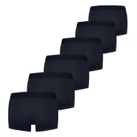 Levis Herren Boxer - Solid Basic Trunk Organic ECOM, Cotton Stretch, 6er Pack Dunkelblau XL