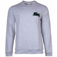 LACOSTE Herren Sweatshirt - Loungewear, Basic, Rundhals, Baumwolle