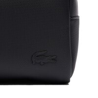 LACOSTE Mens Toilet Bag - Core Essentials, Toilet Kit, Wash Bag, 12x25,5x11cm (HxWxD) Black