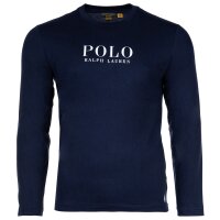 POLO RALPH LAUREN Mens Longsleeve - CREW-SLEEP TOP, Sleep Shirt, Long Sleeve, Round Neck, Cotton