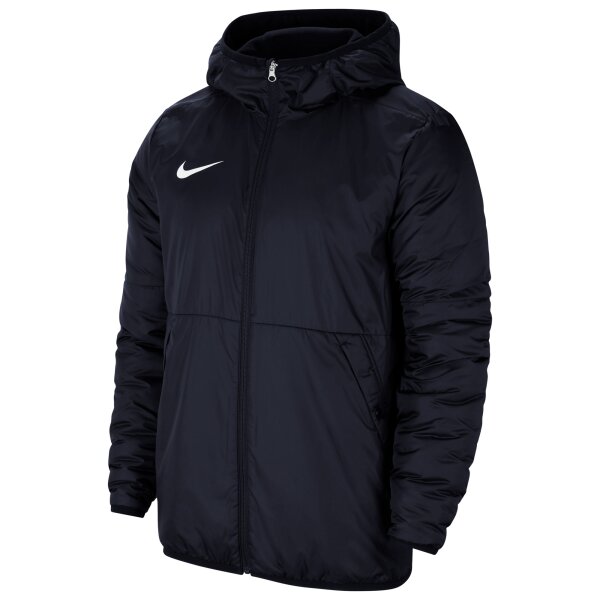 NIKE Herren Herbstjacke - Park 20, Regenjacke, Kapuze, wärmend, atmungskativ Dunkelblau 2XL