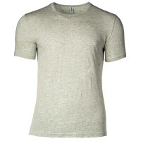 MOSCHINO Herren T-Shirt 2er Pack - Crew Neck, Rundhals, Stretch Cotton, uni Grau M