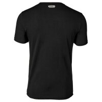 MOSCHINO Herren T-Shirt 2er Pack - Crew Neck, Rundhals, Stretch Cotton, uni Grau/Schwarz 2XL