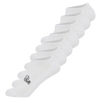 ellesse Unisex Sneaker Socken ARADO, 7 Paar - Trainer Liner, Logo Weiß 36-38