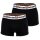 MOSCHINO Mens Boxer Shorts 2 Pack - Underbear, Underpants, Cotton Blend, Plain